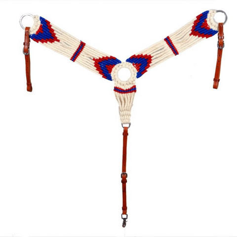 Mohair Wool Multi Strand Southwest Design Breast collar