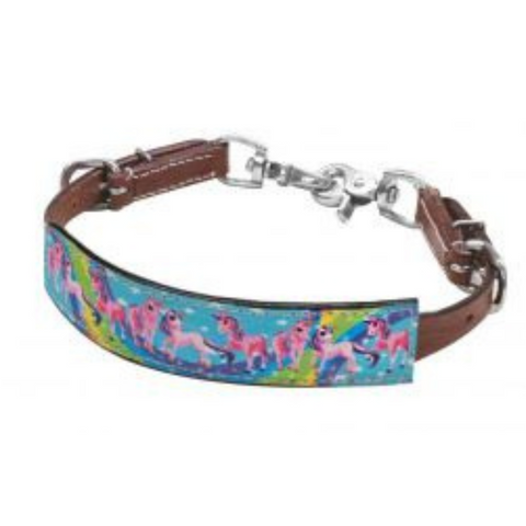 PONY SIZE " Rainbow Pony" wither strap