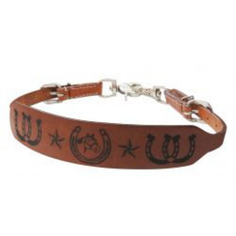 PONY SIZE Quarter horse branded wither strap