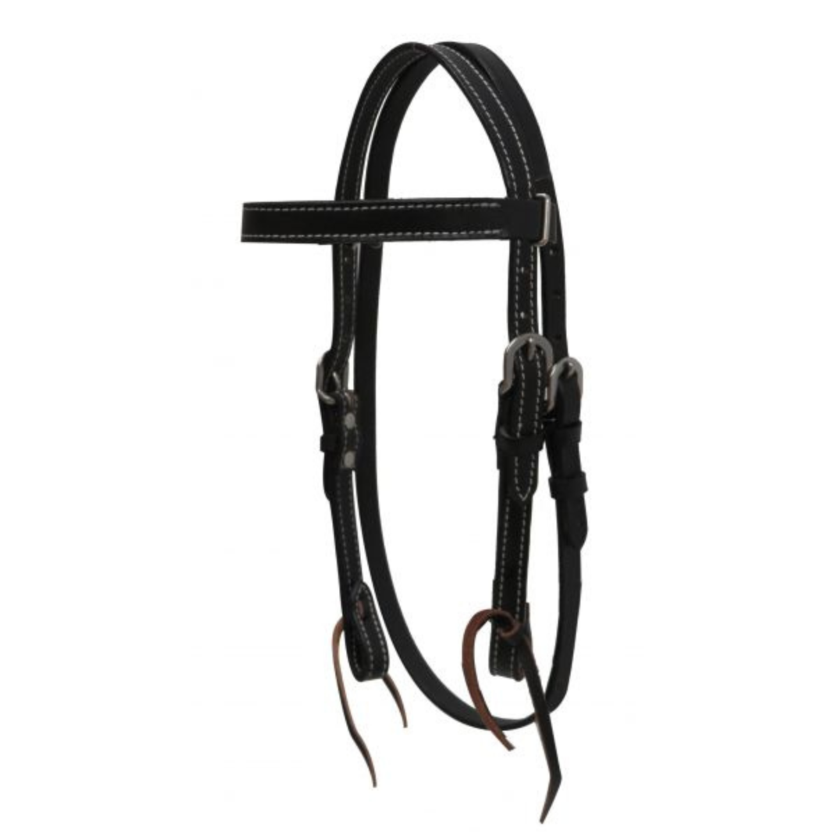 Showman ® PONY headstall with reins. - Double T Saddles