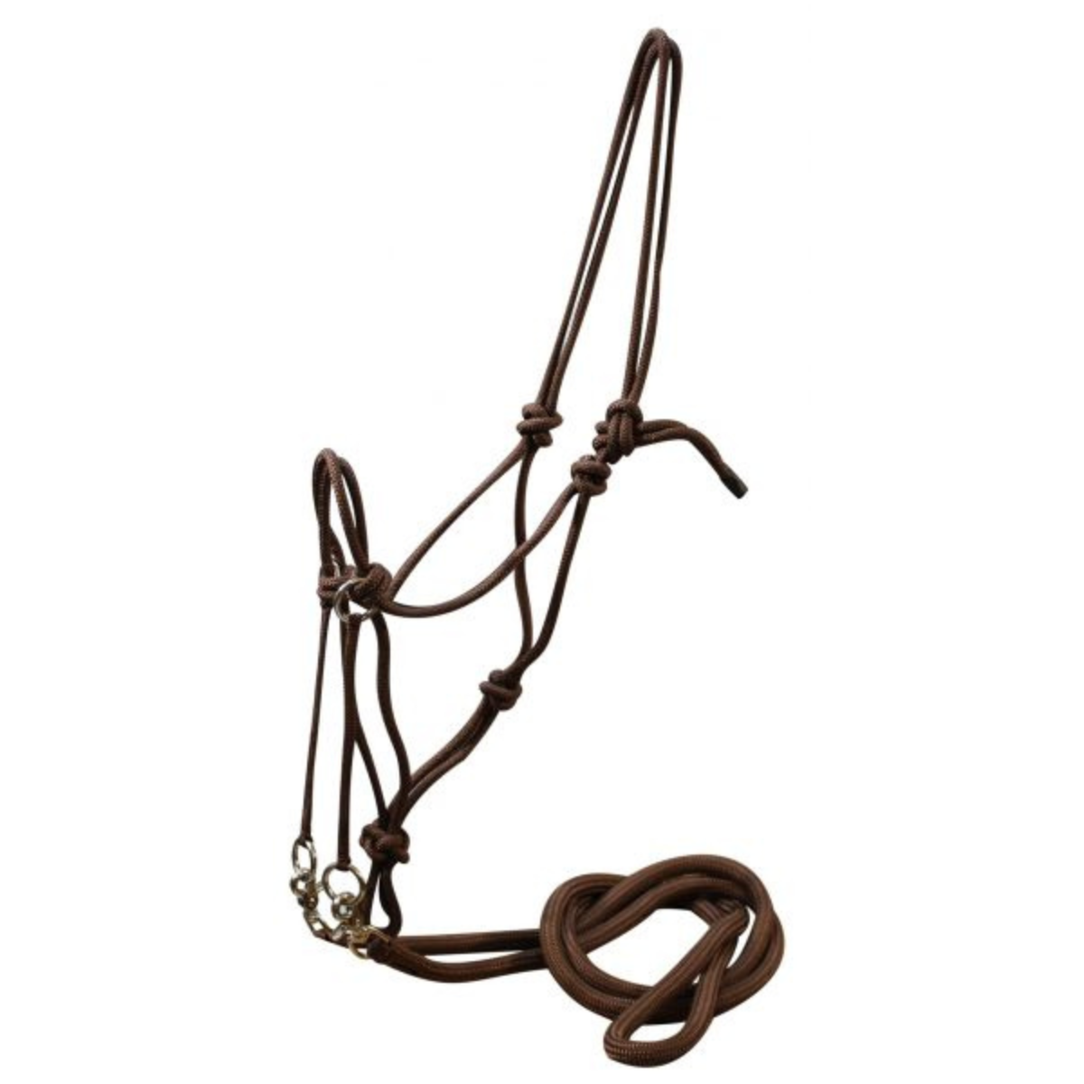 Bitless Bridle Rope Showman ® Nylon Rope Bitless Bridle. - Double T Saddles
