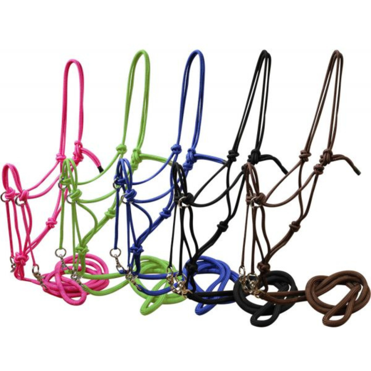  nylon rope bitless bridle
