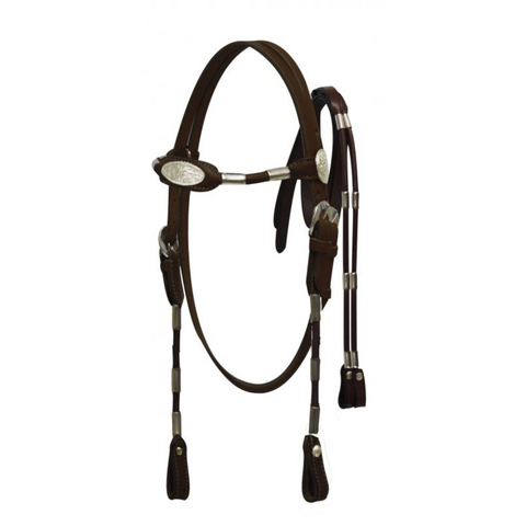 Horse size Poco headstall with reins