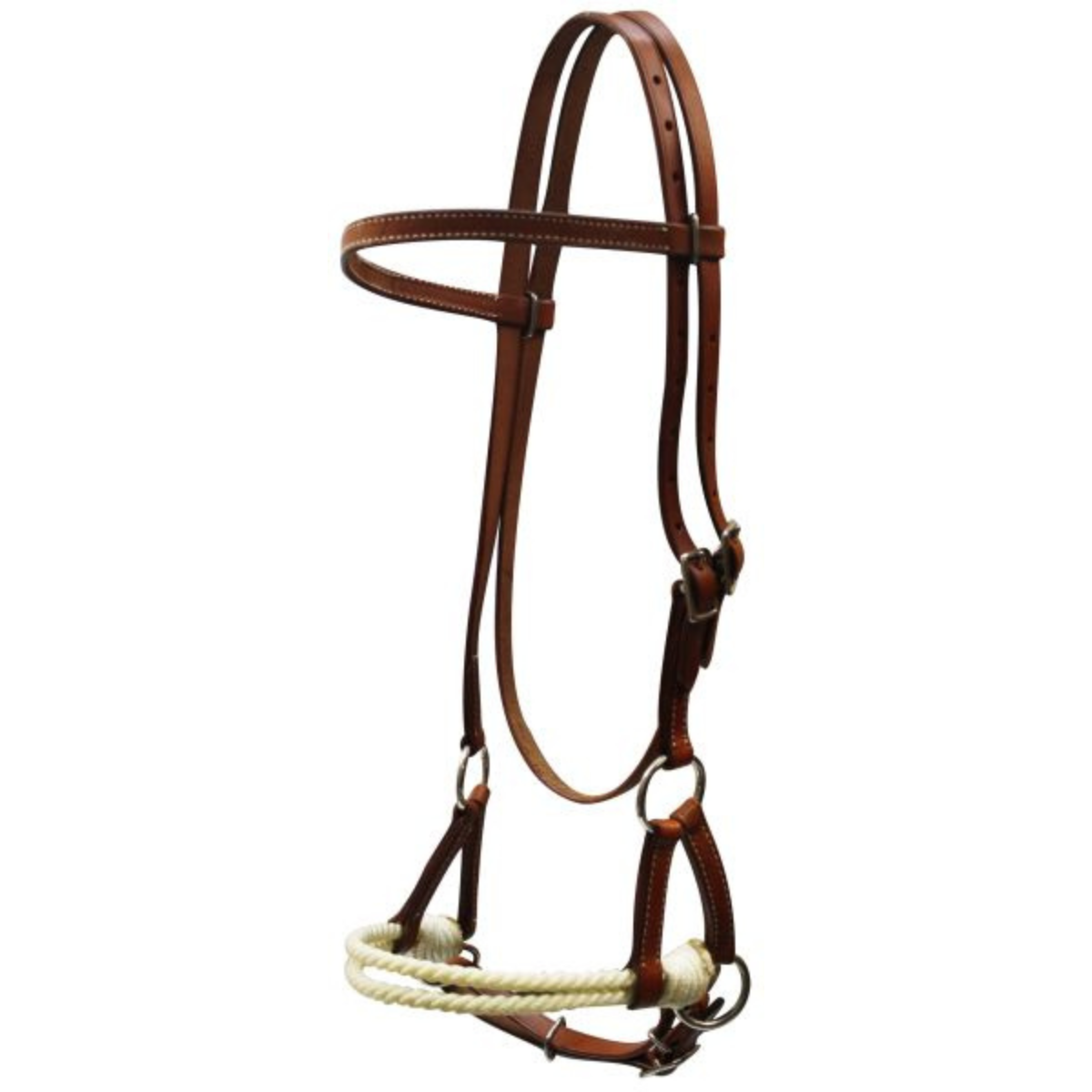 Leather double stitched. - Double T Saddles