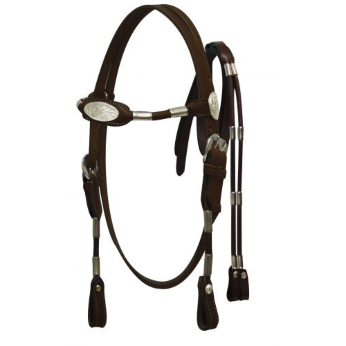 Showman ® Mini size Poco headstall with reins. - Double T Saddles