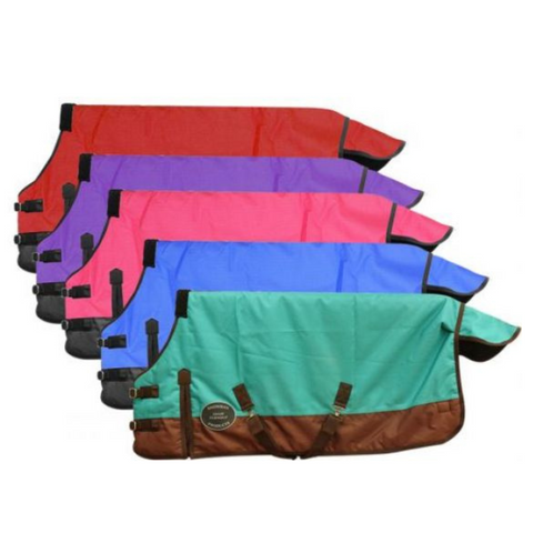 PONY/YEARLING 42"-46" Waterproof and Breathable Showman ® 1200 Denier Turnout Blanket. - Double T Saddles